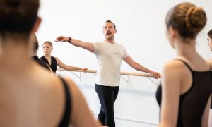 Austin Crumley of Ballet Reeducation. Photo by Karina Mora-Metts.