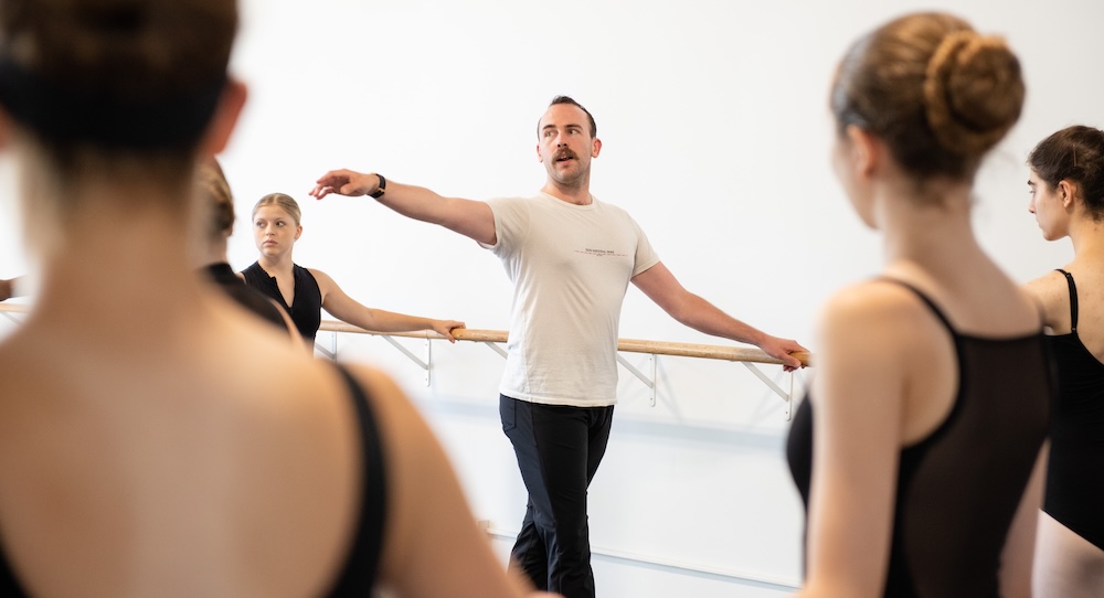 Austin Crumley of Ballet Reeducation. Photo by Karina Mora-Metts.