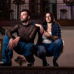 Corey and Jenna Snide in 'Rent.' Photo courtesy of the Snides.