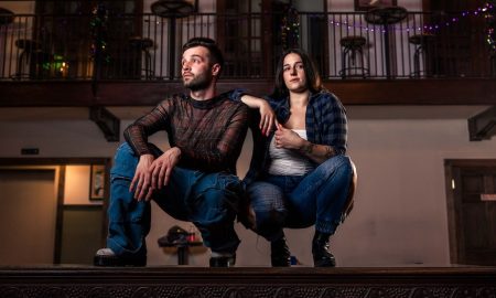 Corey and Jenna Snide in 'Rent.' Photo courtesy of the Snides.