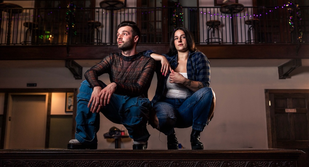 Corey and Jenna Snide in 'Rent.' Photo courtesy of the Snides.