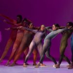 GALLIM's Billy Barry, Marc Anthony Gutierrez, Antonia Luz, Jasmine Alisca, Vivian Pakkanen, Victoria Chassé Dominguez, India Hobbs, Donterreo Culp and Donovan Reed in 'MOTHER.' Photo by Dan Chen.