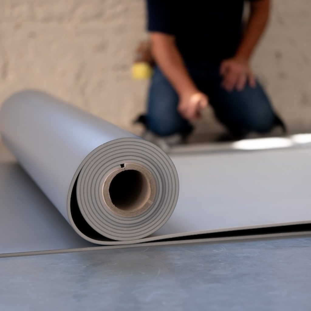 Stagestep floor installation at Philadelphia Dance Academy. Photo courtesy of Stagestep.