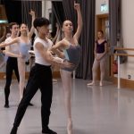 Students at The Royal Ballet School. Photo by Rachel Cherry.