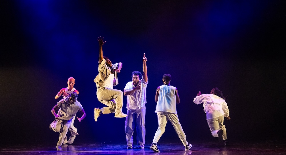 The company of Camille A. Brown & Dancers in 'I AM.' Photo by Robert Torres.