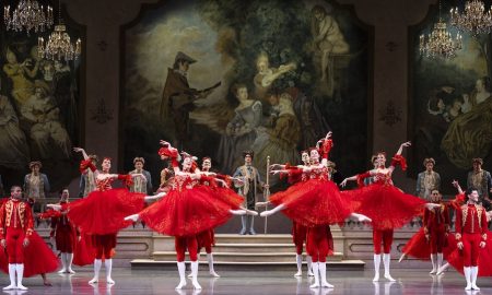 Pacific Northwest Ballet company dancers in Kent Stowell’s 'Cinderella.' PNB brought back its production of the classic fairy tale for 10 performances at Seattle Center’s McCaw Hall, January 30 – February 8, 2026. Photo by Angela Sterling.