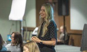 Lauren Ritchie at last year's Summit. Photo courtesy of DanceOne Summit.