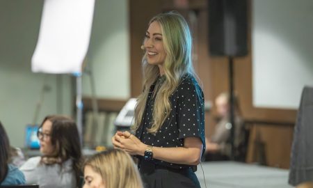 Lauren Ritchie at last year's Summit. Photo courtesy of DanceOne Summit.