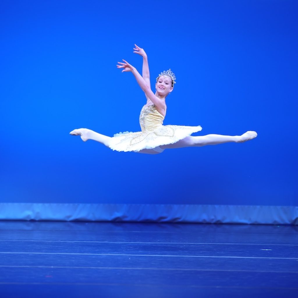 Calla Massey in a variation from 'La Bayadère.' Photo courtesy of YAGP.