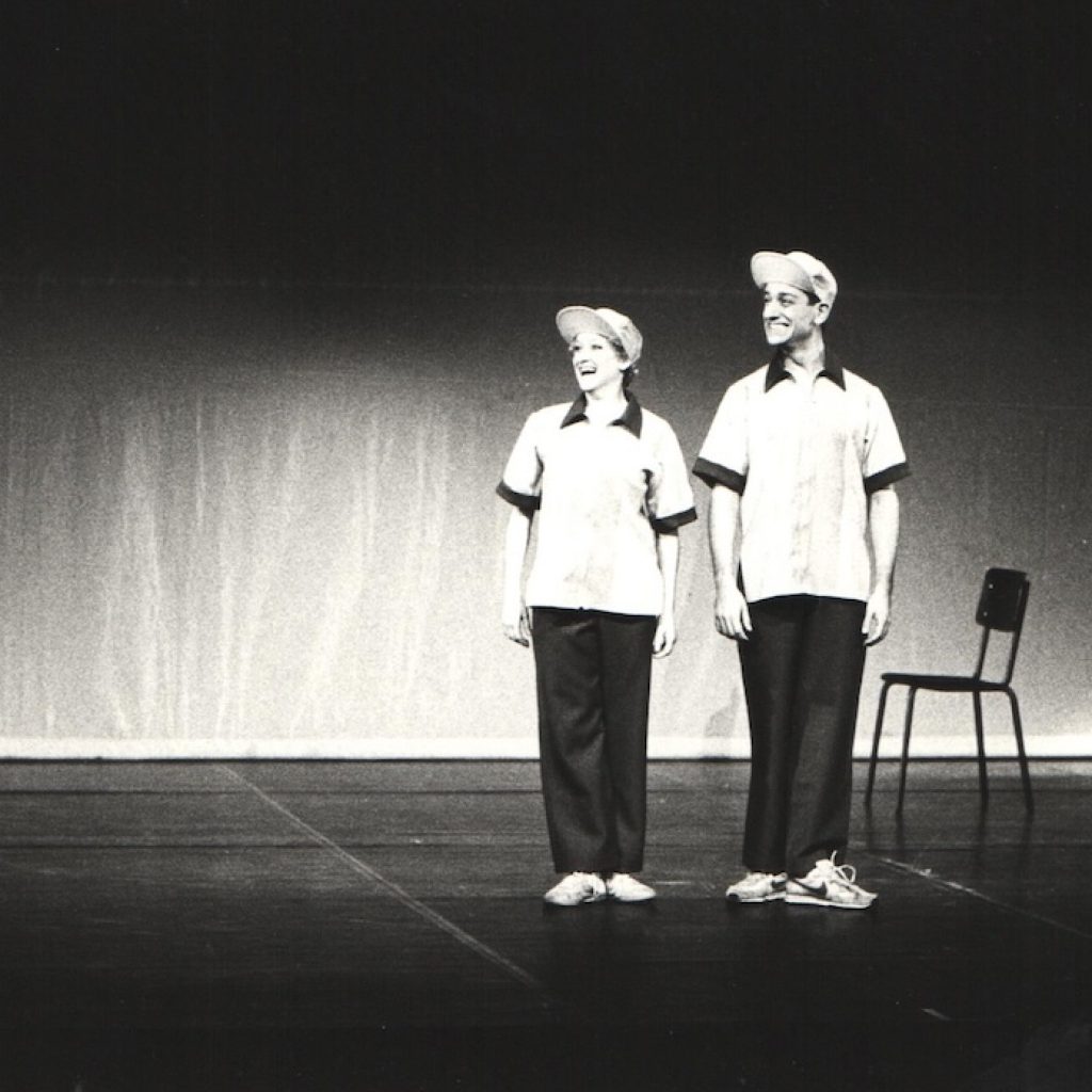 Laura Colby and Mark Haim in 'Two to Go' by Mark Haim. Photo by Tom Brazil.