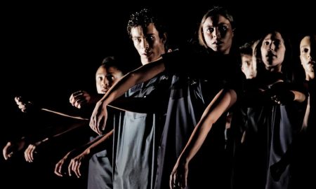 Lyon Opera Ballet in 'Mycelium' by Christos Papadopoulos. Photo by Agathe Poupeney.