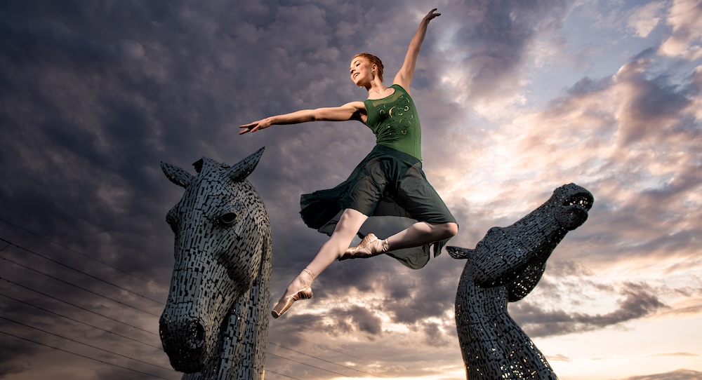 The Kelpies, Royal Conservatoire of Scotland. Photo by Alistair Devine.