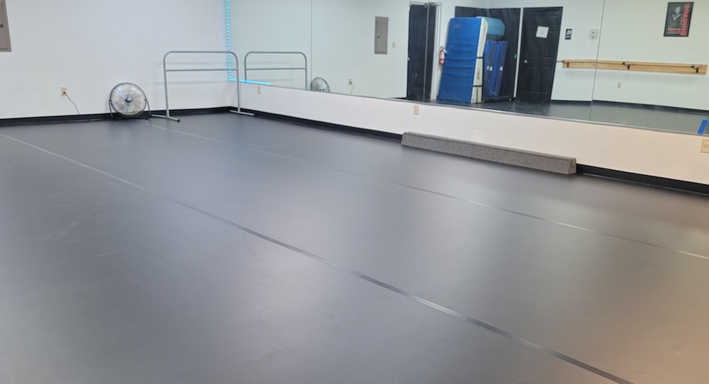A Gerriets dance floor. Photo courtesy of Stafford Dance Comany.