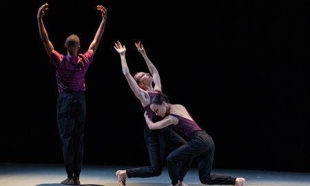Lydia Johnson Dance's Michael Miles, Laura Di Orio and Cara McManus in 'Legacy.' Photo by Danica Paulos for @nelshelbyfilms.