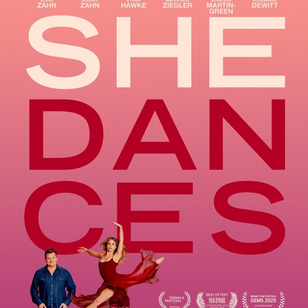 'She Dances' poster.
