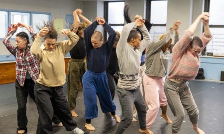 The cast of 'The Surge.' Photo by Joseph DiGiovanna.