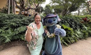 Jennilee Barr and Stitch. Photo courtesy of Dance the Magic.