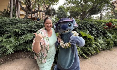 Jennilee Barr and Stitch. Photo courtesy of Dance the Magic.