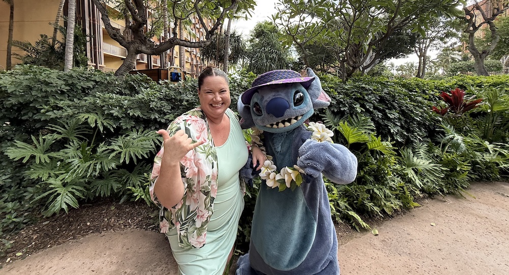 Jennilee Barr and Stitch. Photo courtesy of Dance the Magic.