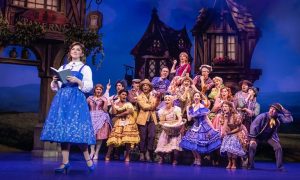 Kyra Belle Johnson and Company in Disney's 'Beauty and the Beast.' Photo by Matthew Murphy, courtesy of Disney.