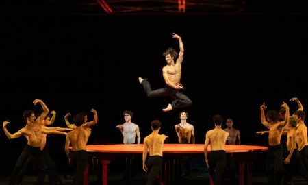 Hugo Marchand in Maurice Béjart's 'Bolero.' Photo by Curtis Brown.