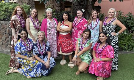 Dance the Magic team with Moana. Photo courtesy of Dance the Magic.