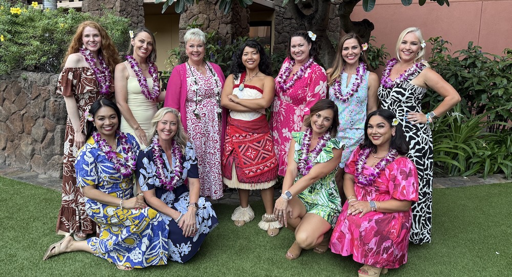 Dance the Magic team with Moana. Photo courtesy of Dance the Magic.