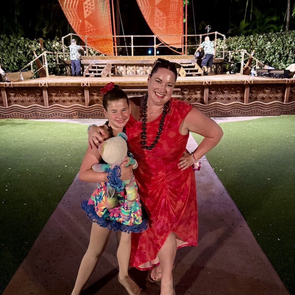 Jennilee Barr (right) and Layla. Photo courtesy of Dance the Magic.