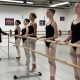 Tomiko Magario teaching pre-pointe at Logrea Dance Academy. Photo courtesy of Magario.