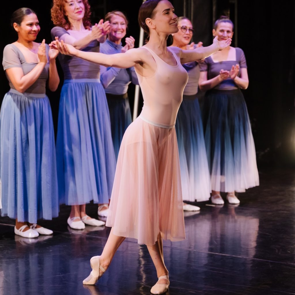 Abigail Simon performing with Onco-Ballet™. Photo by Ricky Wang.