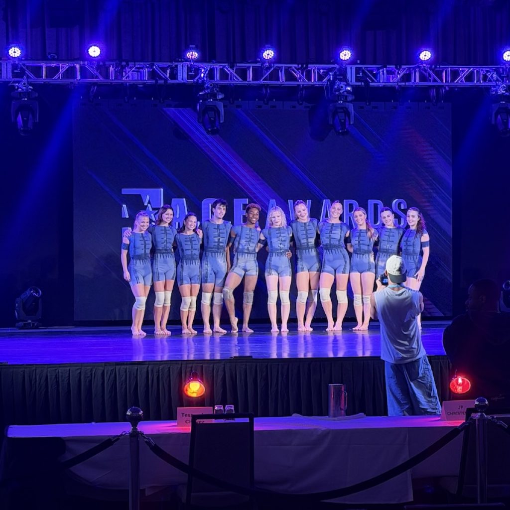 Isabella Lown's dancers at the 2026 A.C.E. Awards.