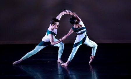 Newport Contemporary Ballet in Kate Skarpetowska's 'The Wanderers.' Photo by Kim Fuller.